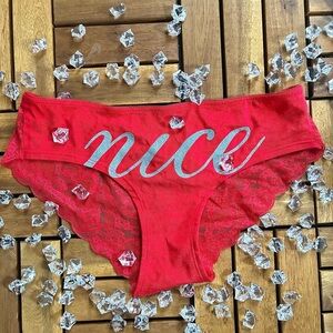 Pink Victoria’s Secret Low Rise Cheekster Panty